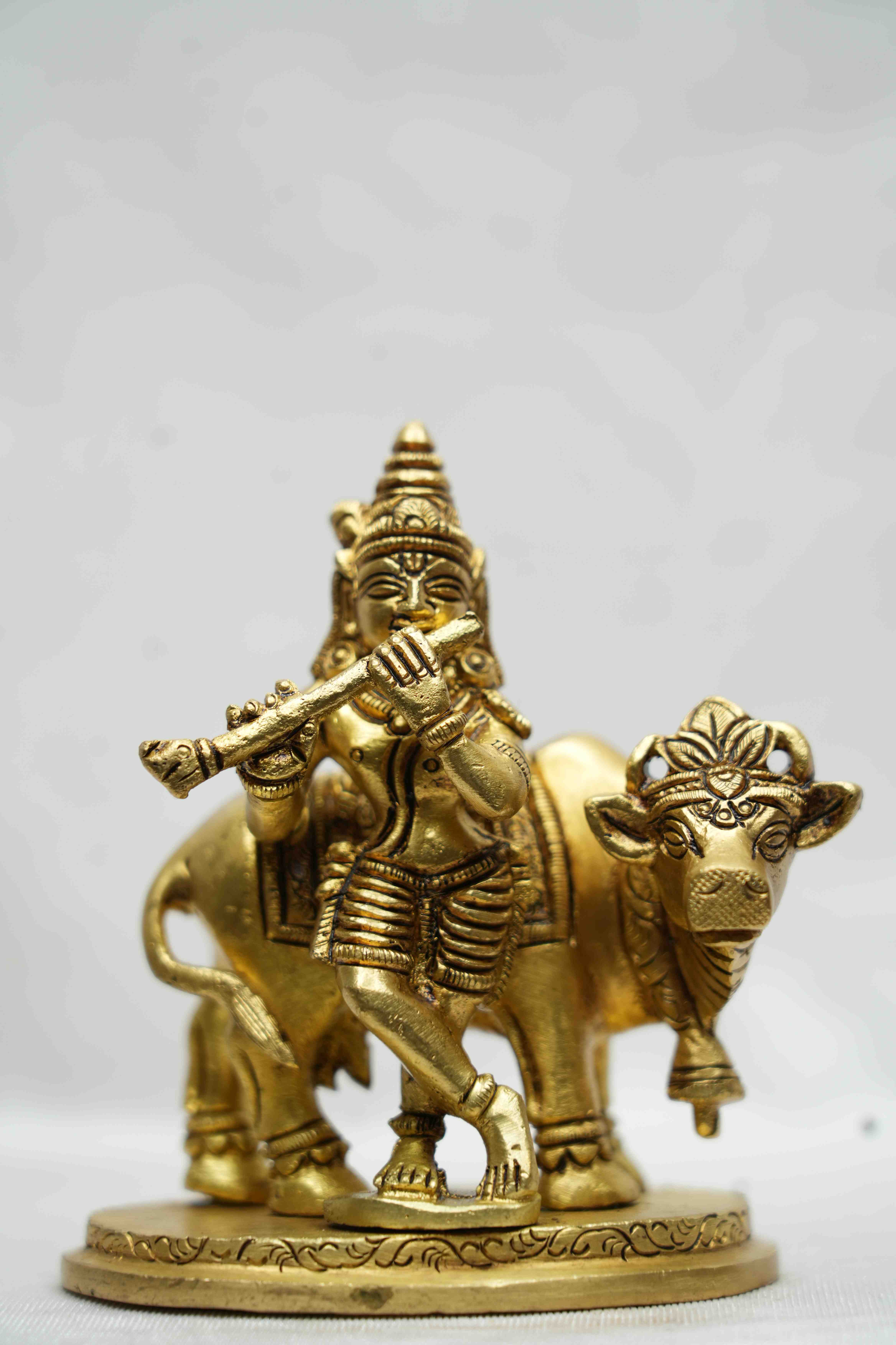 Cow Krishana Murti 1450